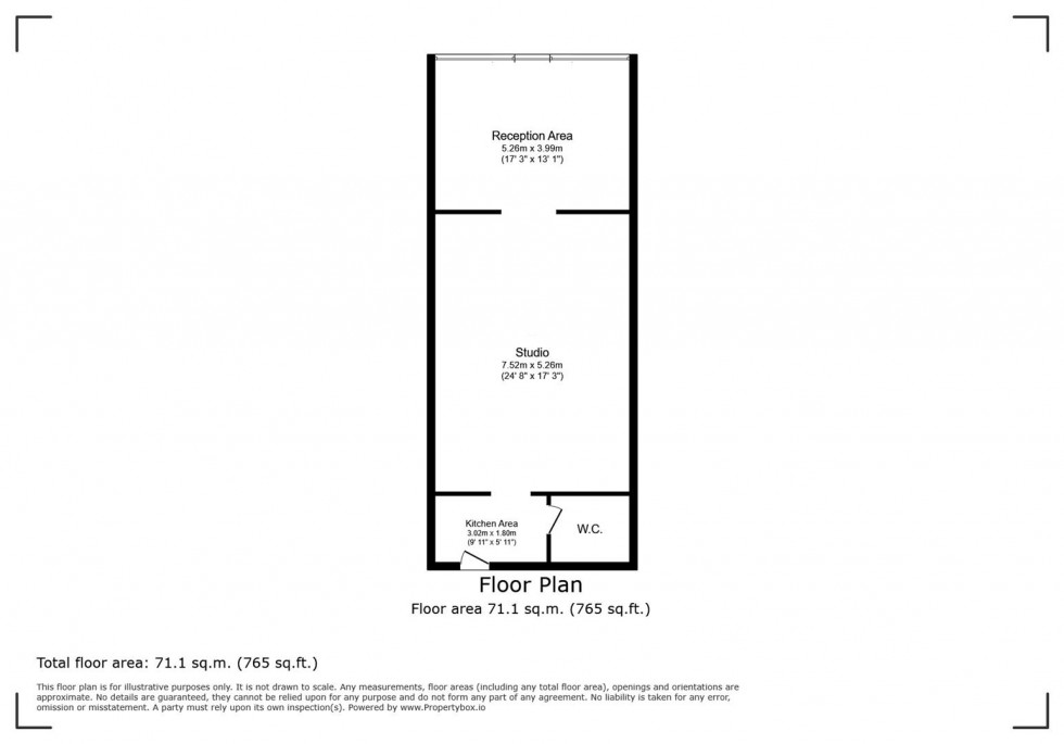 Floorplan for Grangeway, Rushden