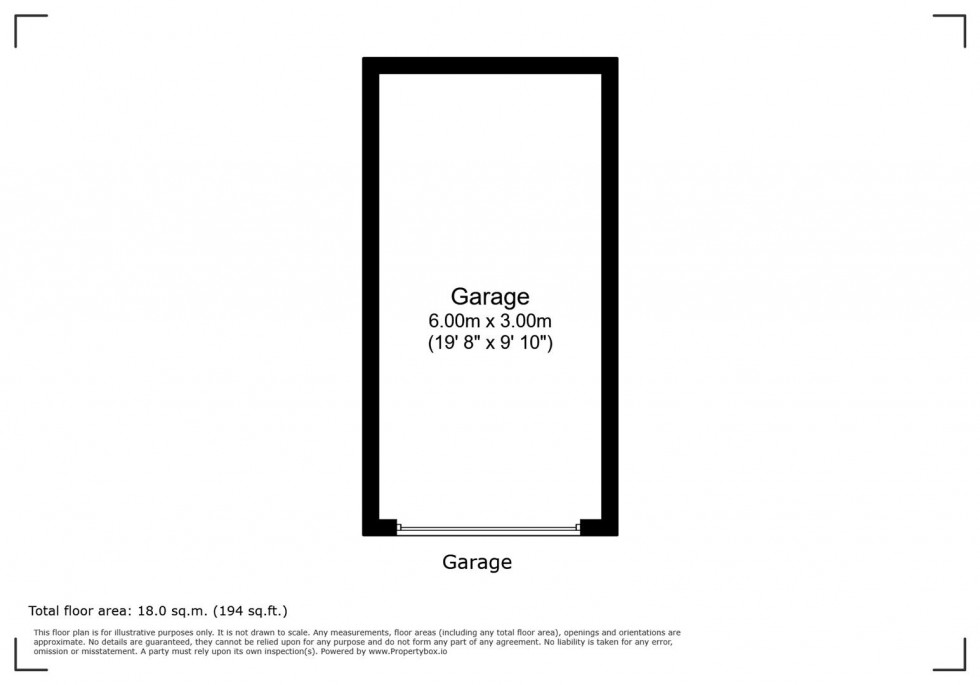 Floorplan for Almond Road, Kettering, Northants
