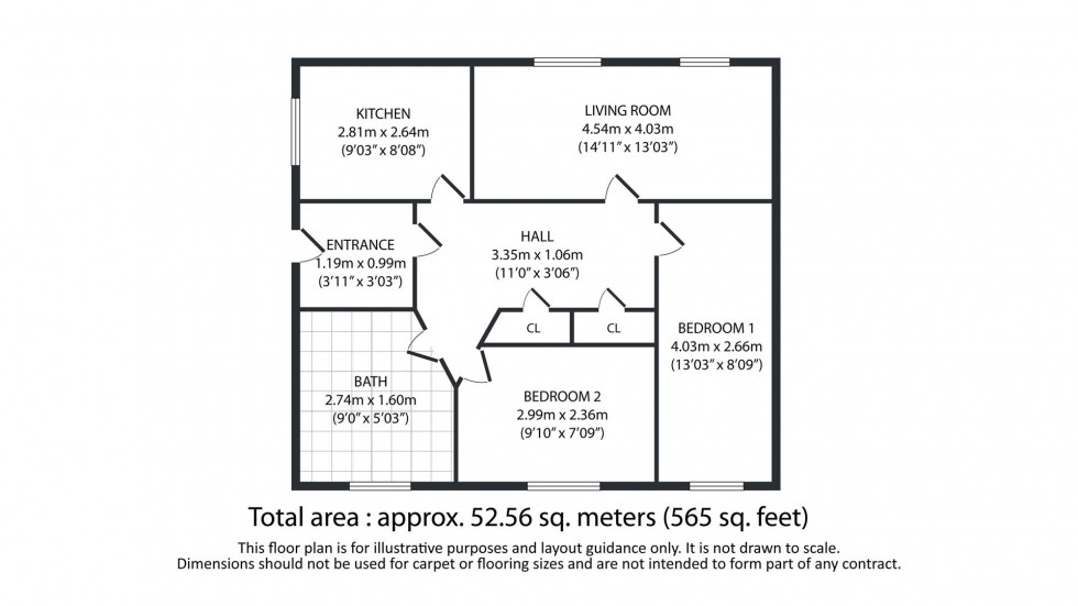 Floorplan for The Nurseries, Northampton