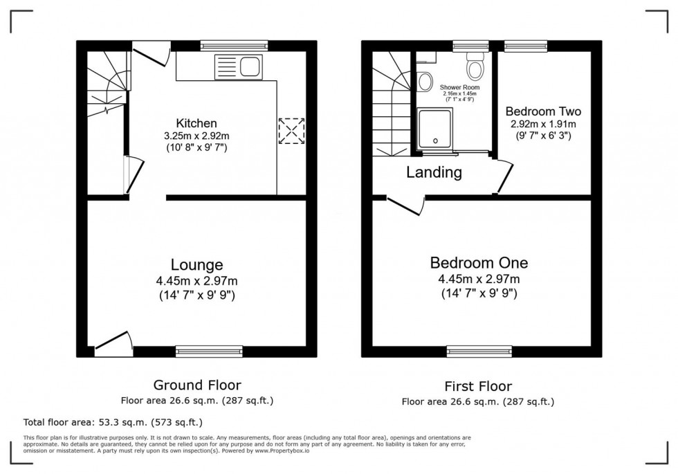 Floorplan for School Lane, Rothwell, Northamptonshire