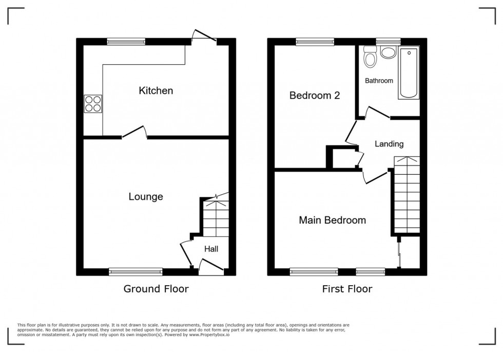 Floorplan for Lavender Way, Rushden