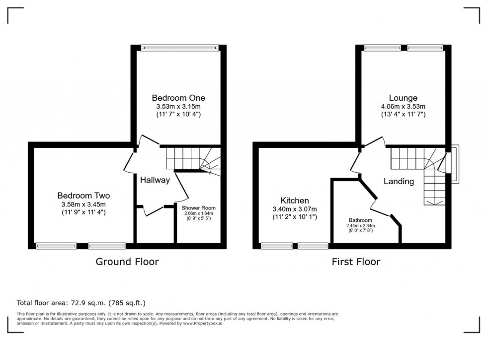 Floorplan for Havelock Mews, Havelock Street, Kettering