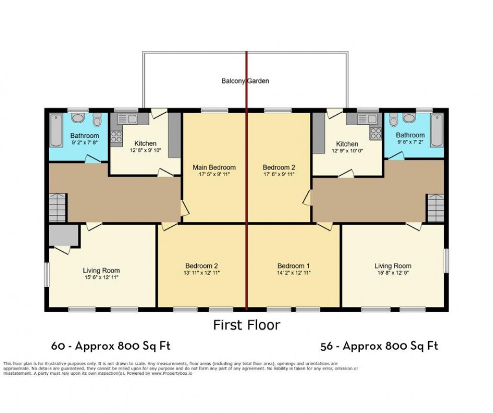 Floorplan for Welford Avenue, Irthlingborough