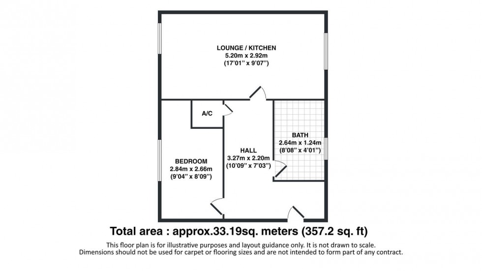 Floorplan for Spencer Court, Station Road, Rushden, Northants