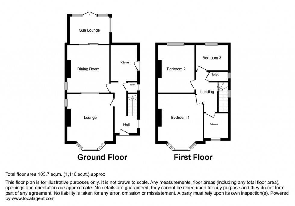 Floorplan for Northampton Road, Wellingborough